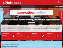 Tablet Screenshot of fatmedia.co.uk